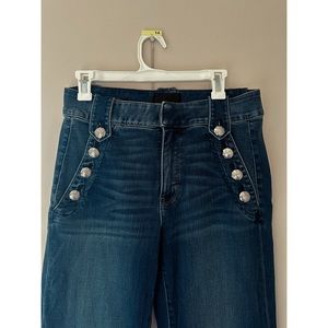 White House Black Market | High-Rise Mariner Wide Leg Jeans | Size 8